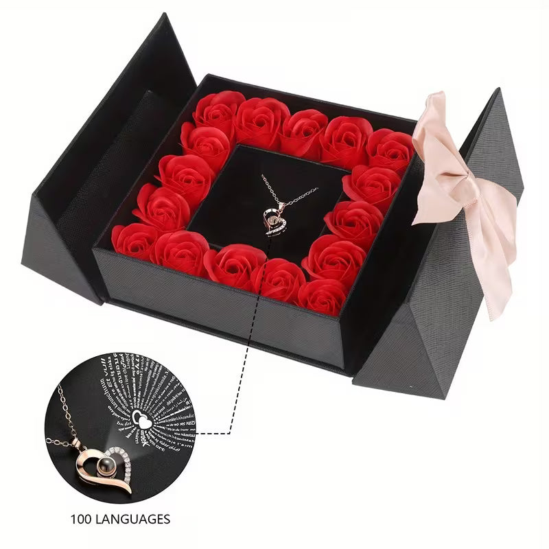 Pudełko z Naszyjnikiem Miłości Prezent