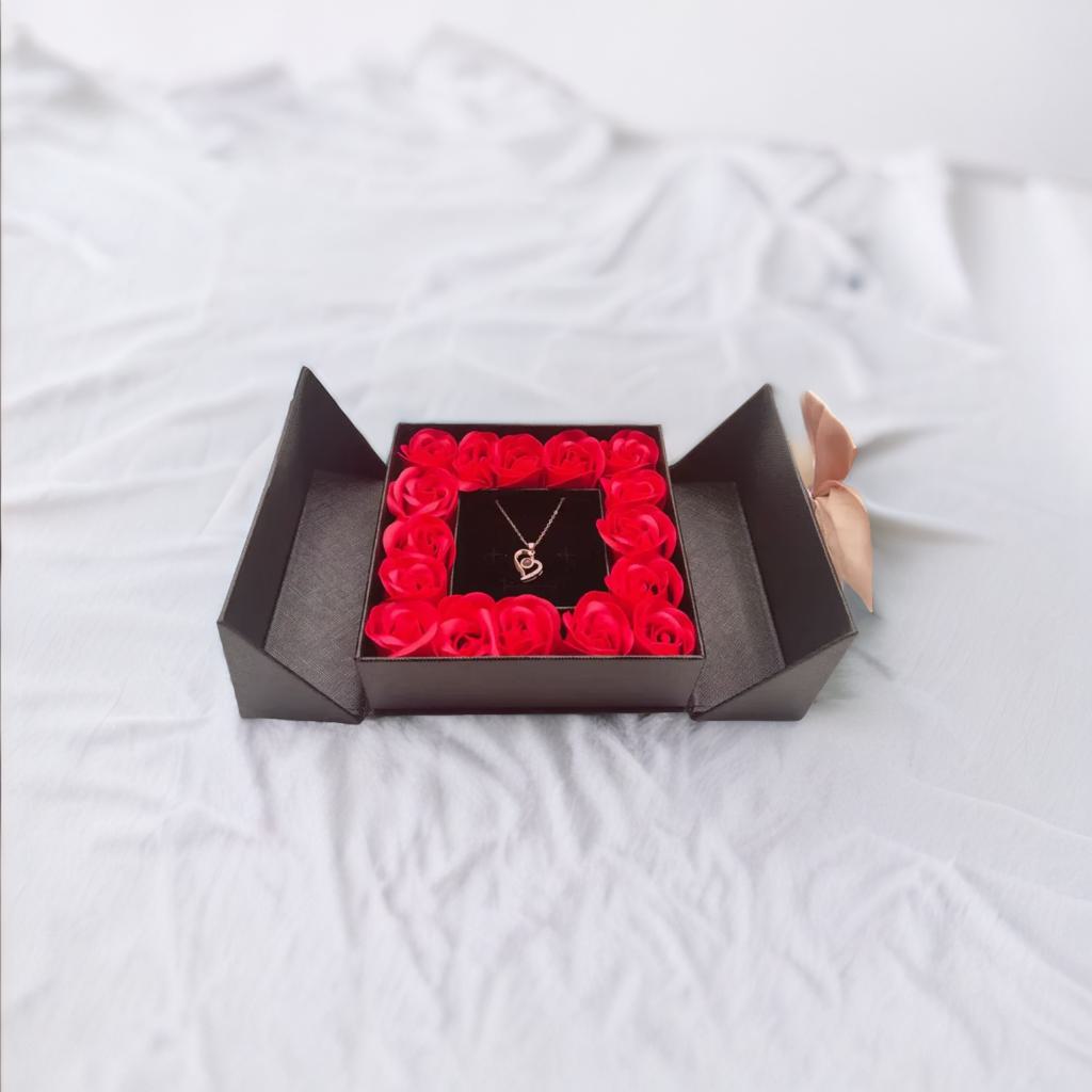 Pudełko z Naszyjnikiem Miłości Prezent